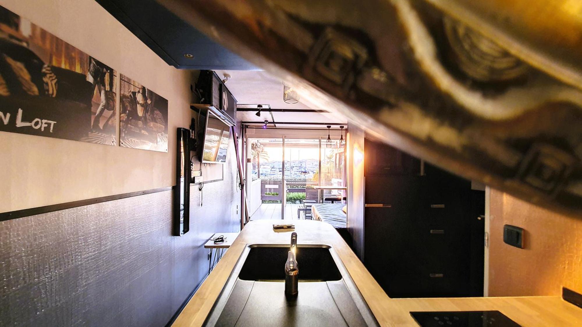 Apartment Naturist Cap In Loft 아그 외부 사진