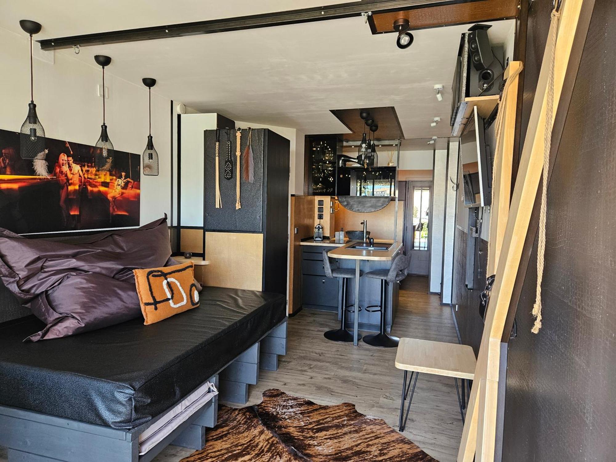 Apartment Naturist Cap In Loft 아그 외부 사진