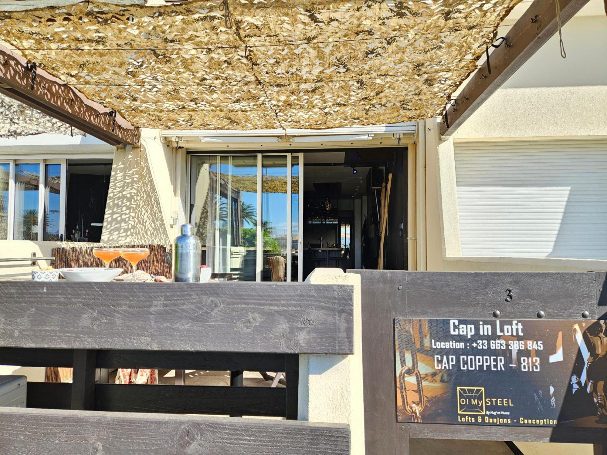 Apartment Naturist Cap In Loft 아그 외부 사진